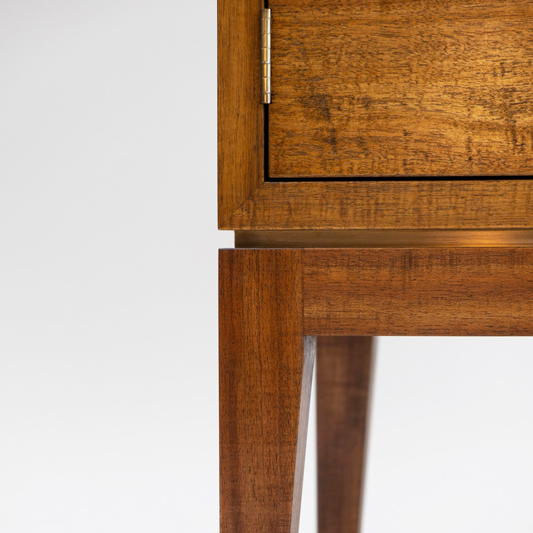 Art Deco cabinet leg detail