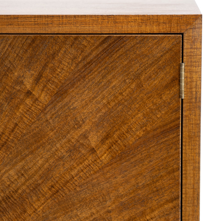 Art Deco cabinet hinge detail