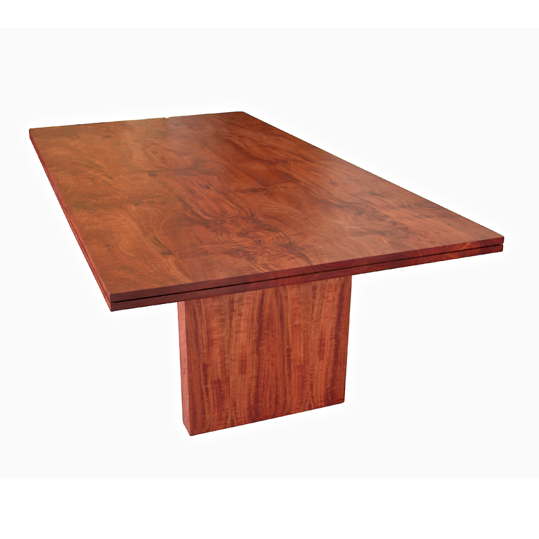 Solid Red Gum dining table