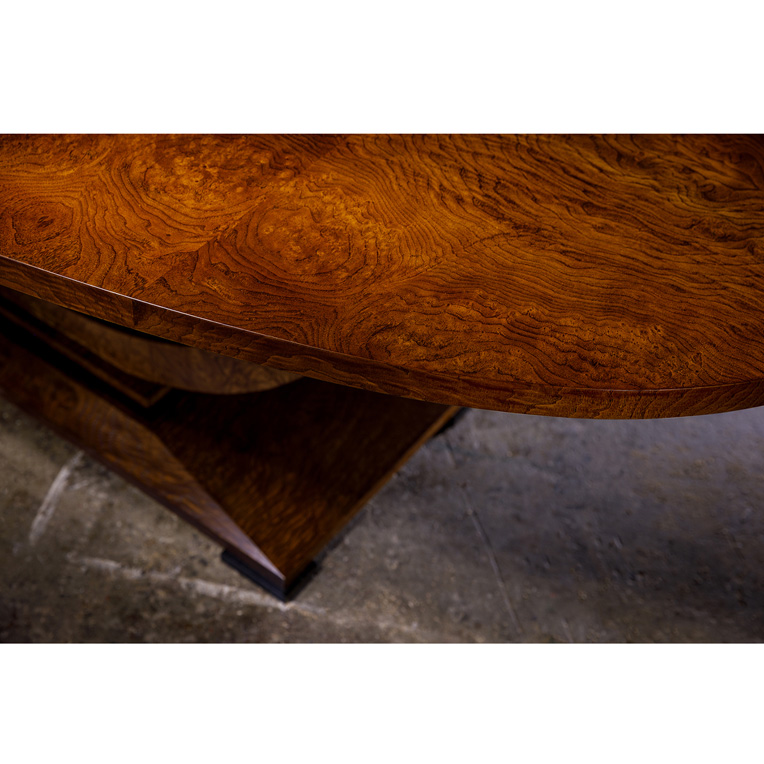 Burr Chestnut Art Deco table
